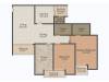 3C Lotus Panache (2BHK+3T (1,330 sq ft)   Study Room 1330 sq ft)