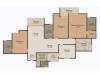 3C Lotus Panache (3BHK+4T (1,935 sq ft)   Study Room 1935 sq ft)