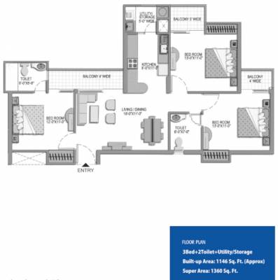  floraville Floor Plan Floor Plan