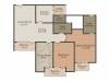 3C Lotus Zing (2BHK+3T (1,335 sq ft) + Study Room 1335 sq ft)