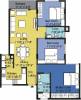 Century Pragati (3BHK+2T (1,288 sq ft) 1288 sq ft)