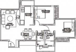 Rustomjee Urbania (2BHK+2T (1,102 sq ft) 1102 sq ft) Rustomjee Urbania (2BHK+2T (1,102 sq ft) 1102 sq ft)