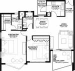 floorPlan of Ireo Skyon