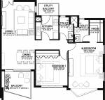 floorPlan of Ireo Skyon
