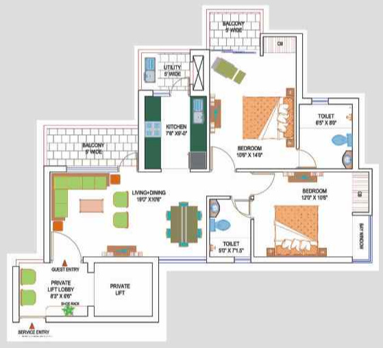 heartbeat city Floor Plan Floor Plan