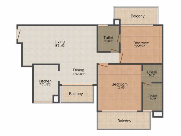  park-view-ananda Floor Plan Floor Plan