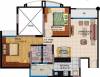RNA Viva (2BHK+2T (1,100 sq ft) 1100 sq ft)