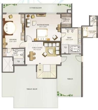 Upper Level Duplex Plan moderne Floor Plan Upper Level Duplex Plan