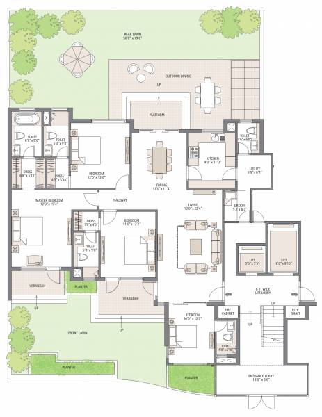 Floor Plan palm-terraces Floor Plan Floor Plan