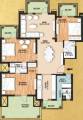 Raheja Vedaanta Floors (3BHK+3T (2,016 sq ft) + Servant Room 2016 sq ft)