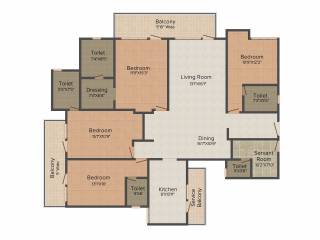 Tashee Capital Gateway (4BHK+4T (2,675 sq ft) + Servant Room 2675 sq ft)