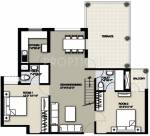 Raheja Sampada (3BHK+3T (1,485 sq ft) 1485 sq ft)