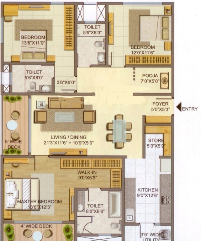  casa paradiso Floor Plan Floor Plan