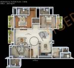 Mantri Espana (3BHK+4T (2,665 sq ft) + Servant Room 2665 sq ft) Mantri Espana (3BHK+4T (2,665 sq ft) + Servant Room 2665 sq ft)