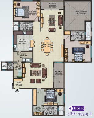 petunia Floor Plan Floor Plan