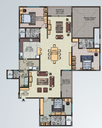petunia Floor Plan Floor Plan