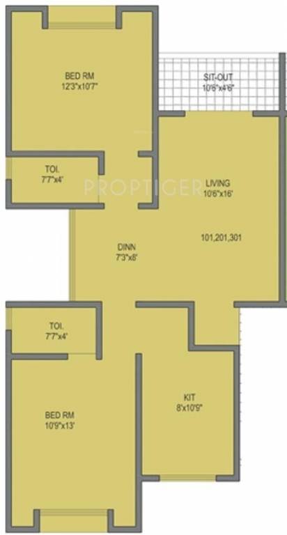  lilavati greens Floor Plan Floor Plan