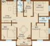 Rajarathnam Royal Grande (3BHK+2T (1,070 sq ft) 1070 sq ft)