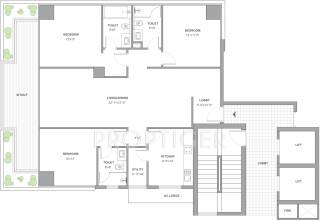 TATA The Promont (3BHK+3T (2,376 sq ft) 2376 sq ft)