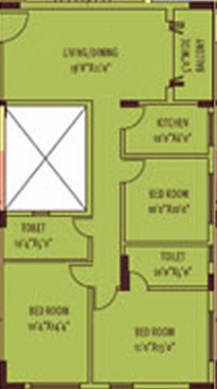 Siddha Silver Pines (3BHK+3T (1,365 sq ft) 1365 sq ft) Siddha Silver Pines (3BHK+3T (1,365 sq ft) 1365 sq ft)