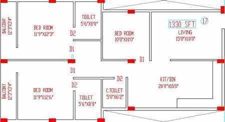  red-wood Floor Plan Floor Plan
