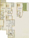 Spectra Floris Floor Plan (4BHK+4T (2,268 sq ft)   Servant Room 2268 sq ft)