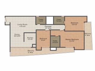 Supertech Supernova (3BHK+3T (2,040 sq ft) 2040 sq ft) Supertech Supernova (3BHK+3T (2,040 sq ft) 2040 sq ft)