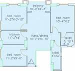 floorPlan of Loharuka Green Heights