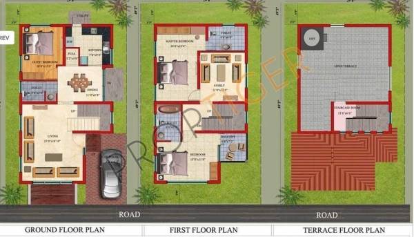 Vakil En Casa (3BHK+3T (1,460 sq ft) 1460 sq ft) Vakil En Casa (3BHK+3T (1,460 sq ft) 1460 sq ft)