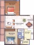 Jain Altura (2BHK+1T (1,260 sq ft) 1260 sq ft)