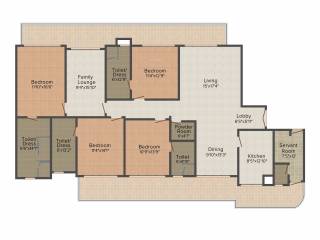 Bestech Park View Grand Spa (4BHK+5T (3,185 sq ft) + Servant Room 3185 sq ft)