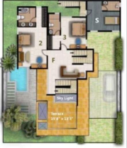  the empyrean phase1 Floor Plan First Floor Plan