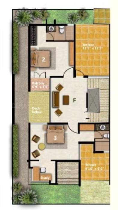  the empyrean phase1 Floor Plan First Floor Plan