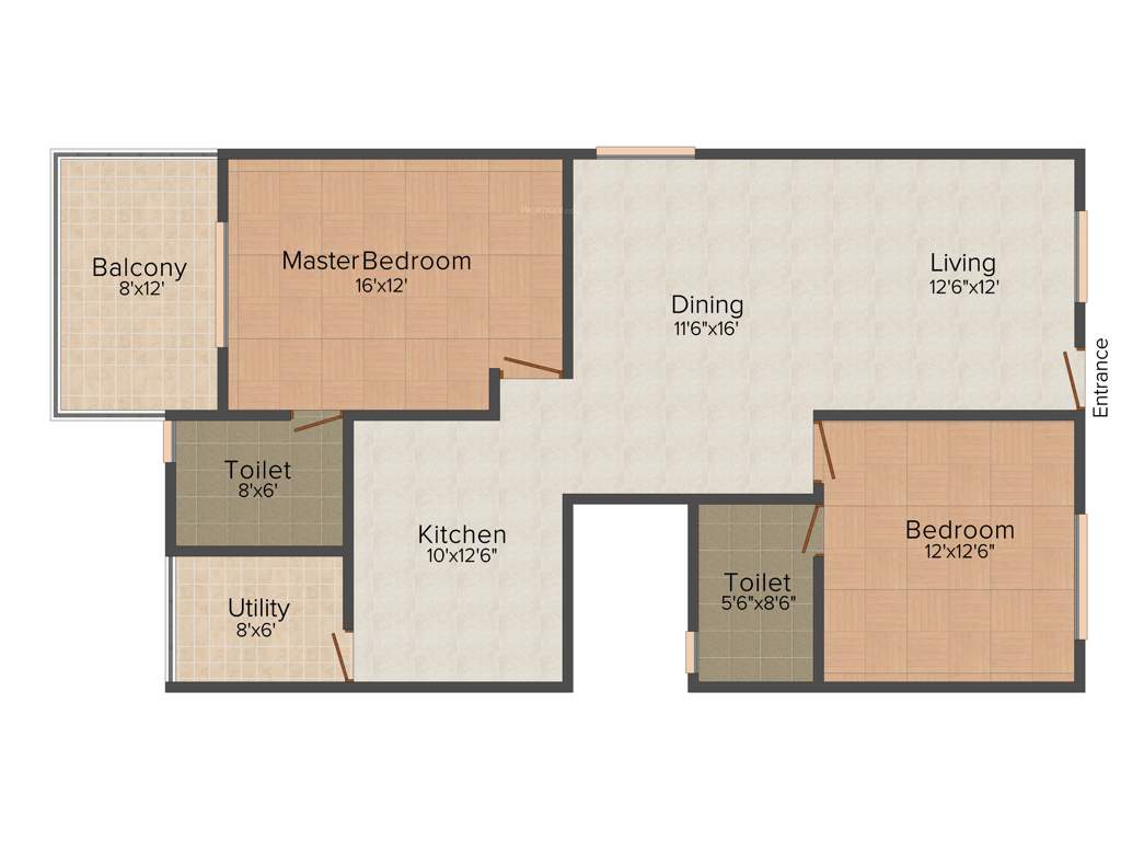 Srinivasa Sai Poorna High End (2BHK+2T (1,467 sq ft) 1467 sq ft)