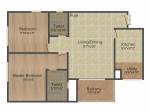 Prestige Bella Vista (2BHK+2T (1,340 sq ft) + Pooja Room 1340 sq ft)