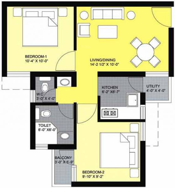  unihomes Floor Plan Floor Plan