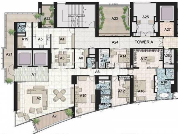  tower Floor Plan Floor Plan