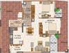 Ajmera Infinity (2BHK+2T (1,057 sq ft) 1057 sq ft)