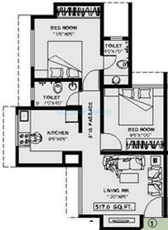  unnathi greens Floor Plan Floor Plan