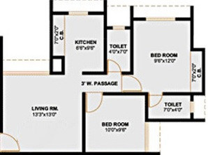  unnathi greens Floor Plan Floor Plan