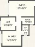 Agarwal Meadows (1BHK+1T (590 sq ft) 590 sq ft) Agarwal Meadows (1BHK+1T (590 sq ft) 590 sq ft)