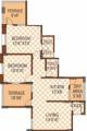 Sanjeevani Sangam (2BHK+2T (986 sq ft) 986 sq ft) Sanjeevani Sangam (2BHK+2T (986 sq ft) 986 sq ft)