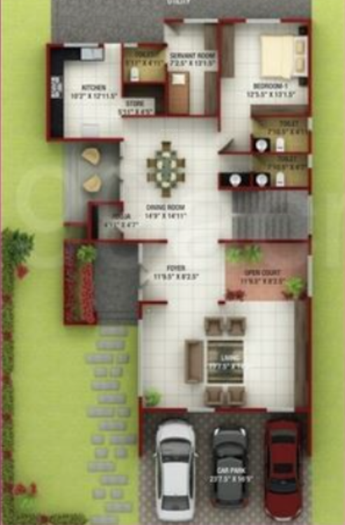 napa valley Floor Plan Ground Floor Plan