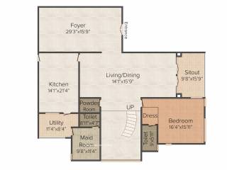 Prestige White Meadows (4BHK+6T (7,002 sq ft) + Servant Room 7002 sq ft)