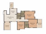 Sree Wisteriaa (3BHK+3T (1,394 sq ft) 1394 sq ft)