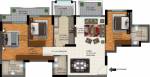 DLF Regal Gardens (3BHK+3T (1,744 sq ft) 1744 sq ft)