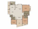 Skyline Eternity (3BHK+4T (3,429 sq ft)   Servant Room 3429 sq ft)