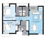 Unitech Brahma (2BHK+2T (960 sq ft)   Pooja Room 960 sq ft) Unitech Brahma (2BHK+2T (960 sq ft)   Pooja Room 960 sq ft)