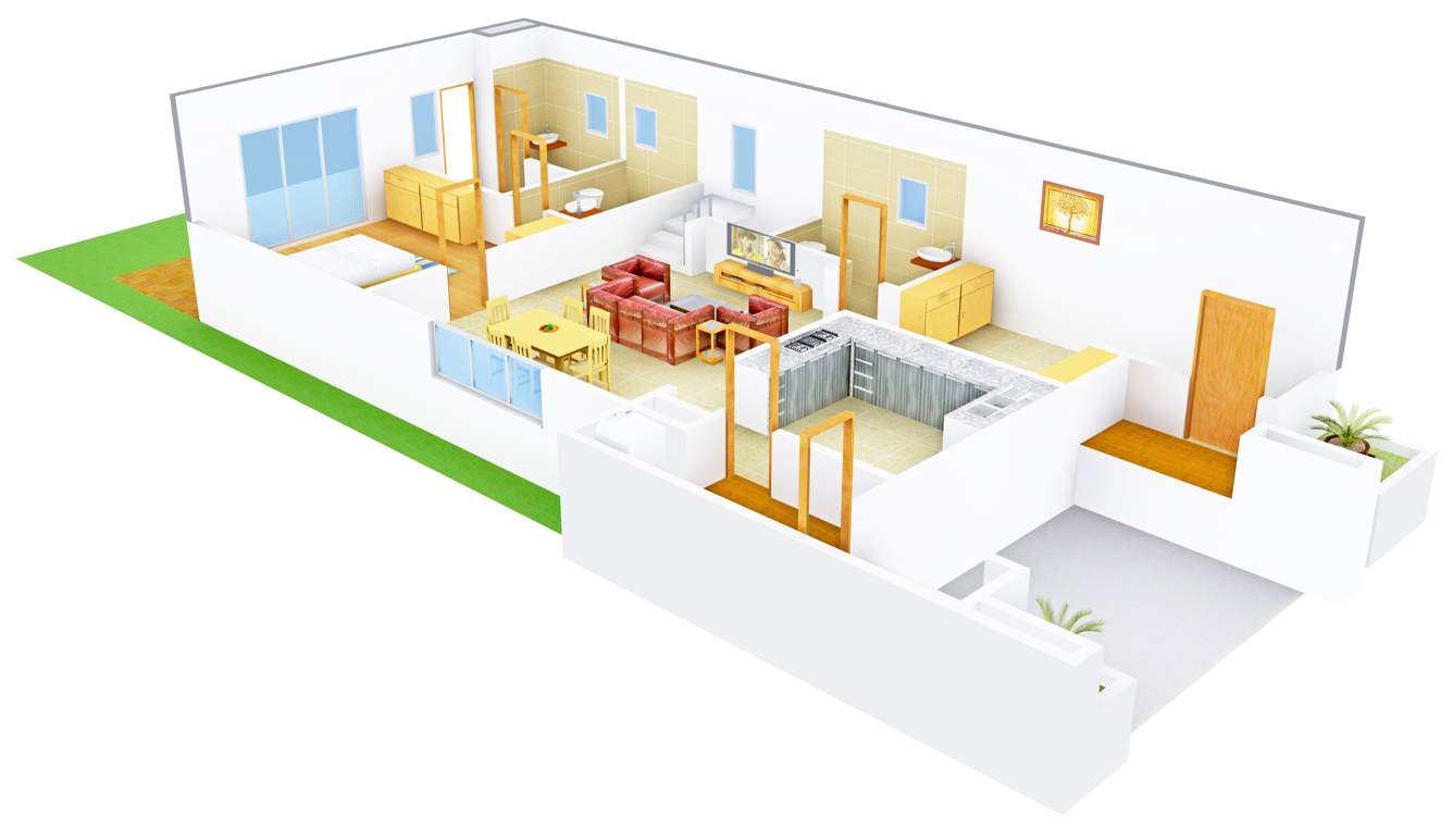 Edifice Villa Valley (4BHK+4T (4,713 sq ft) 4713 sq ft)