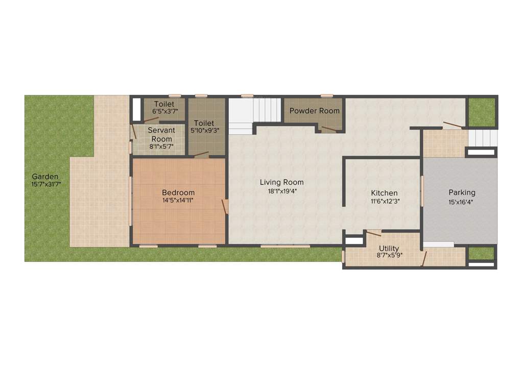 Edifice Villa Valley (4BHK+4T (4,713 sq ft) 4713 sq ft)